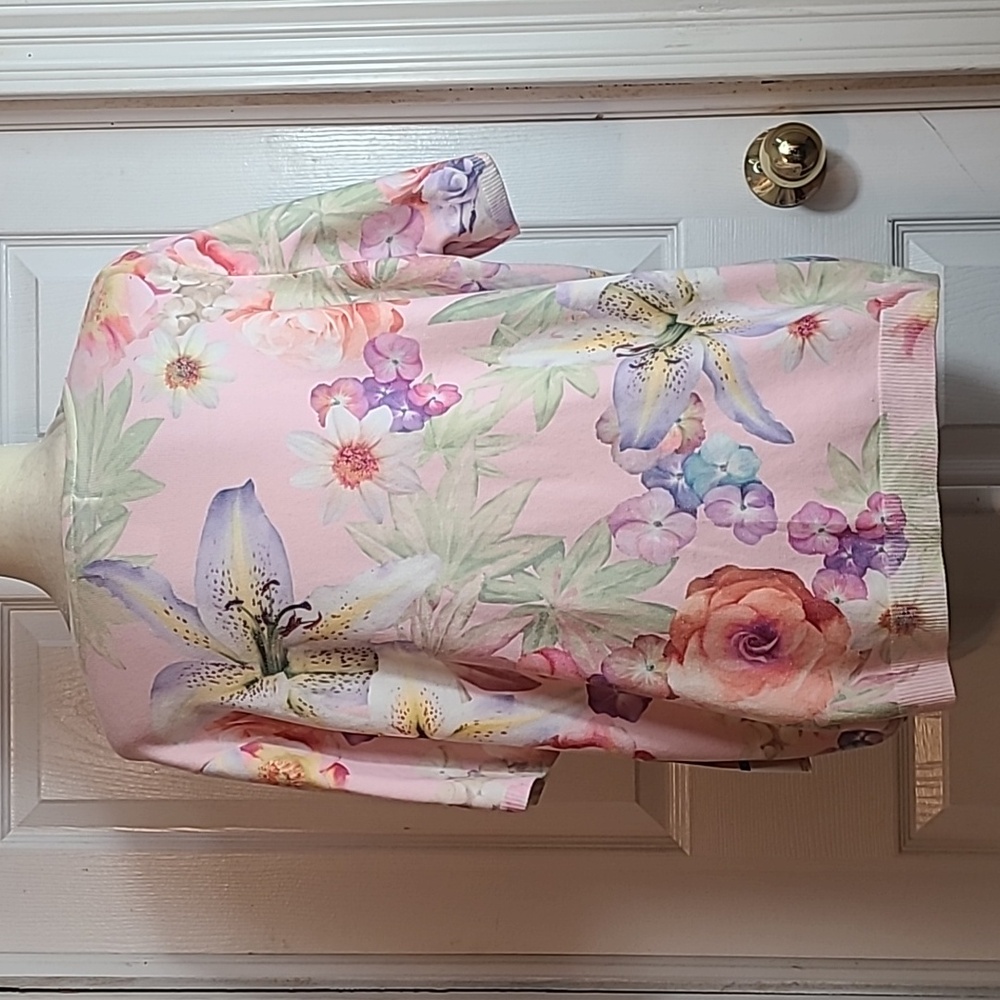Alfred Dunner Floral Sweater NWT - Picture 6 of 13
